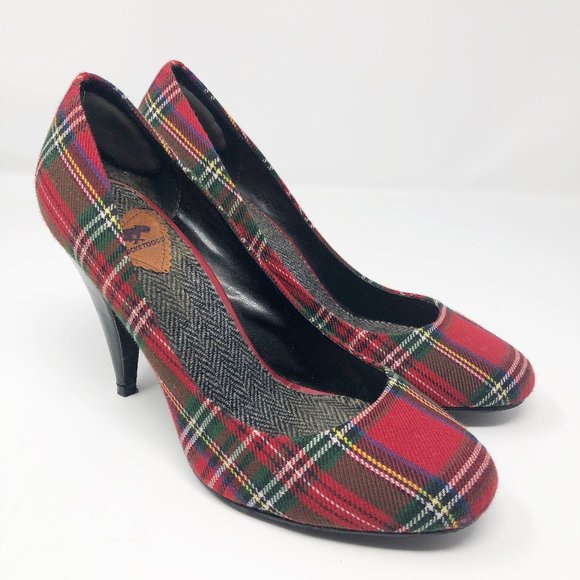 Rocket Dog Shoes - Rocket Dog I Plaid Holiday Heels